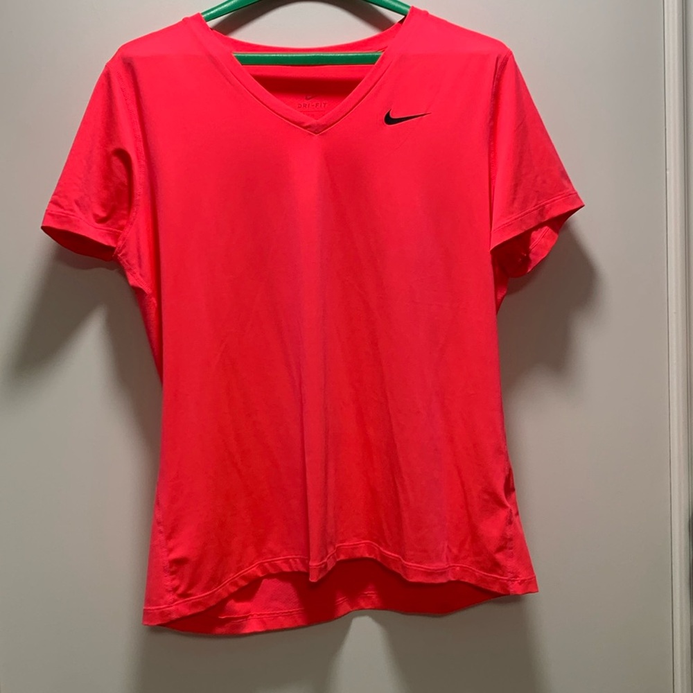 Nike drifit pink shirt